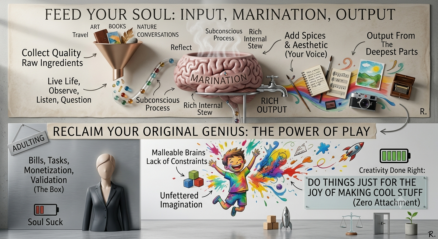 Originality: The Forgotten Recipe